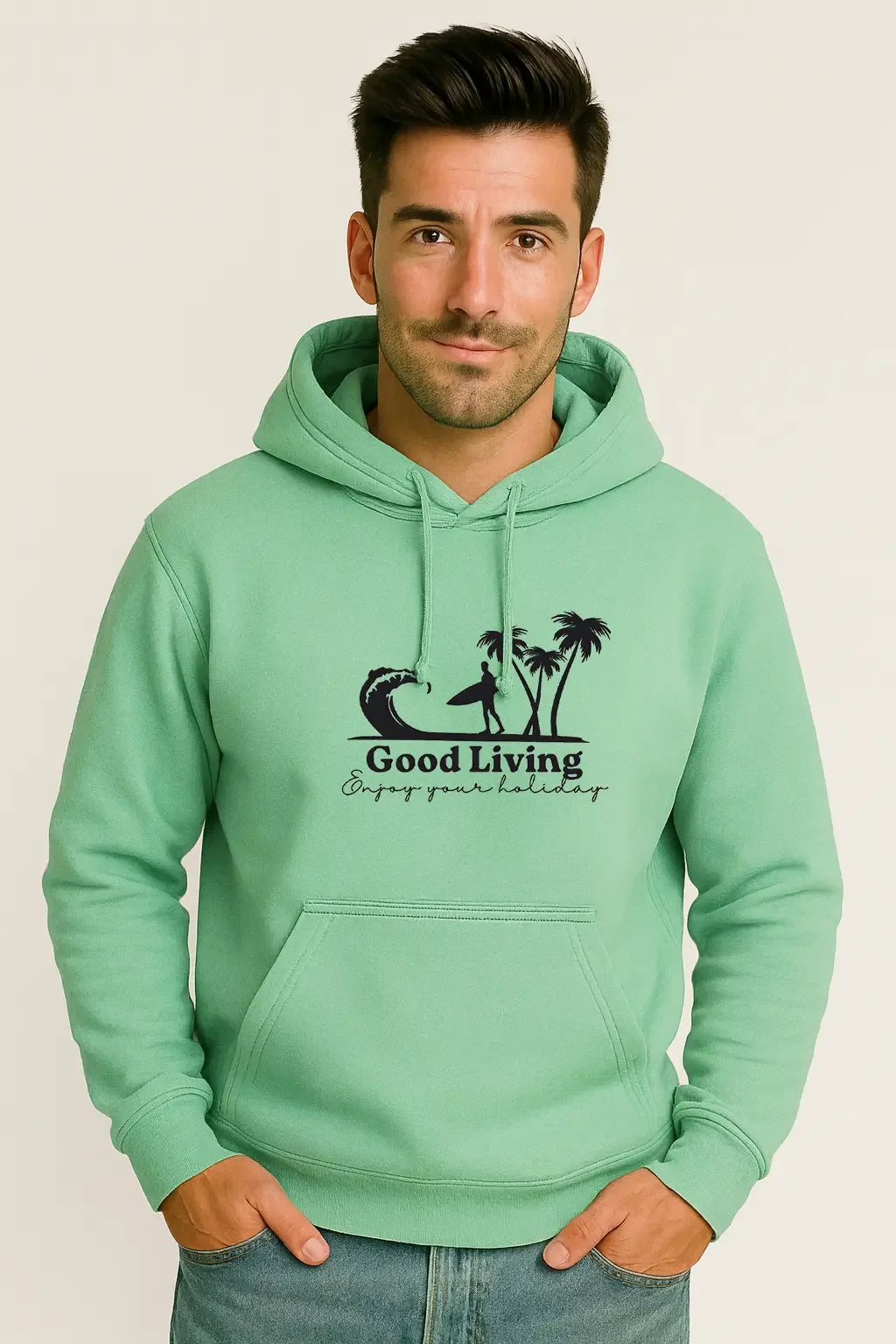 Unisex Good Living Hoodie - MORFY