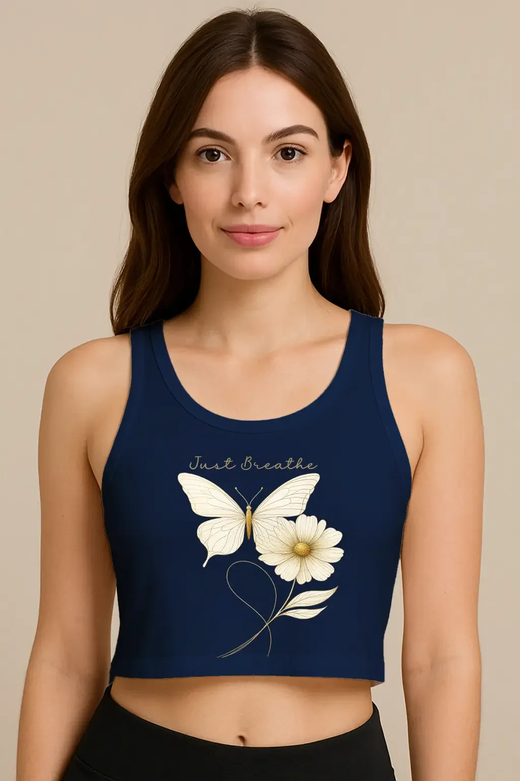 Butterfly Crop Tank - MORFY