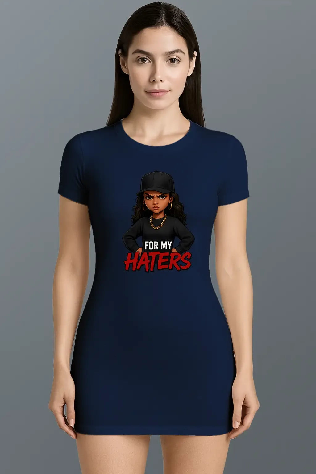 Haters T-Shirt Dress - MORFY