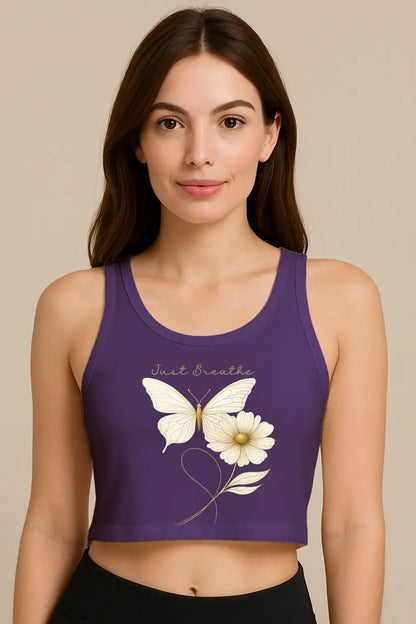 Butterfly Crop Tank - MORFY