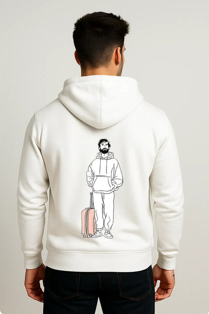 Unisex Zip Travel Man Hoodie - MORFY