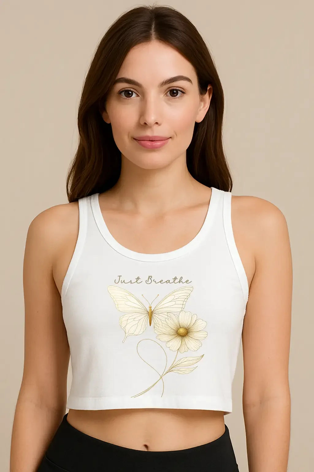 Butterfly Crop Tank - MORFY